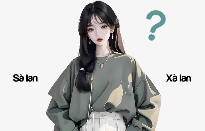 Sà lan hay Xà lan đâu là từ viết đúng chính tả?