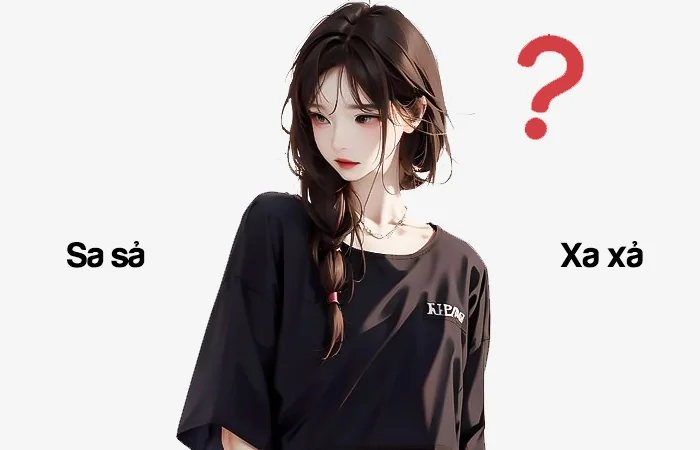 Sa sả hay Xa xả từ nào viết đúng chính tả?