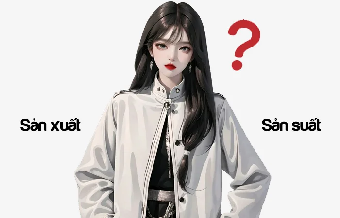 Sản xuất hay Sản suất từ nào viết đúng chính tả