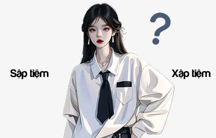 Sập tiệm hay Xập tiệm từ nào viết đúng chính tả?