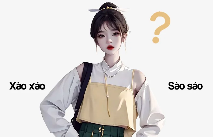 Xào xáo hay Sào sáo đâu là từ đã được viết đúng chính tả?