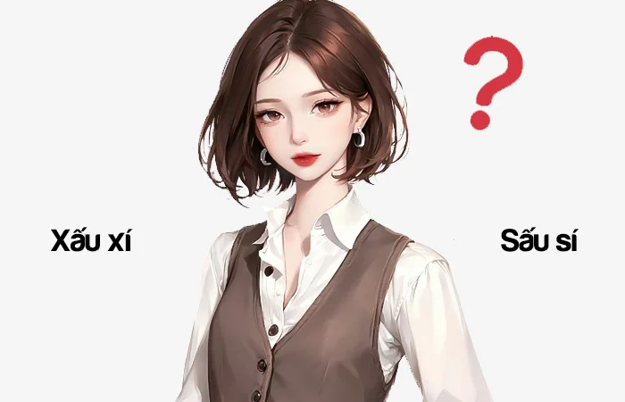 Xấu xí hay Sấu xí đâu là từ viết đúng chính tả?