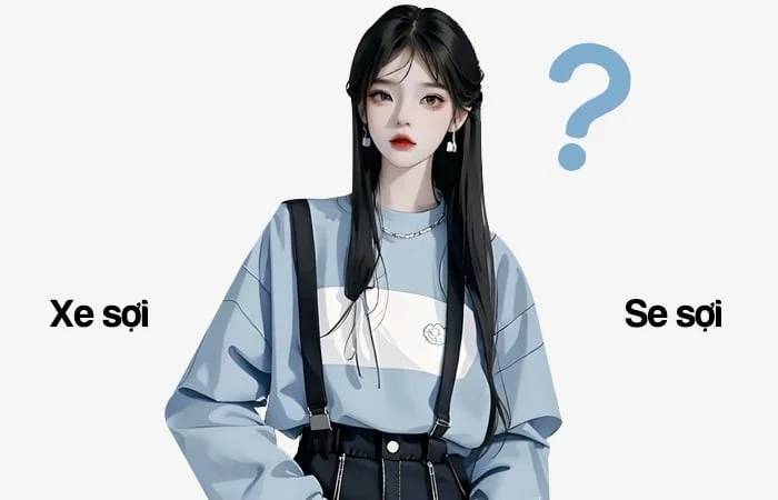 Xe sợi hay Se sợi từ nào viết đúng chính tả?