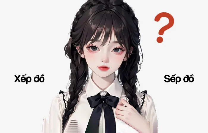 Xếp đồ hay Sếp đồ đâu là từ viết đúng chính tả?