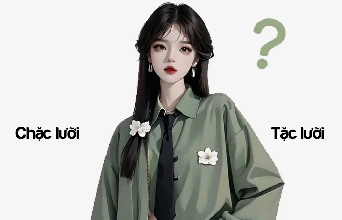 Chặc lưỡi hay Tặc lưỡi từ nào viết đúng chính tả?