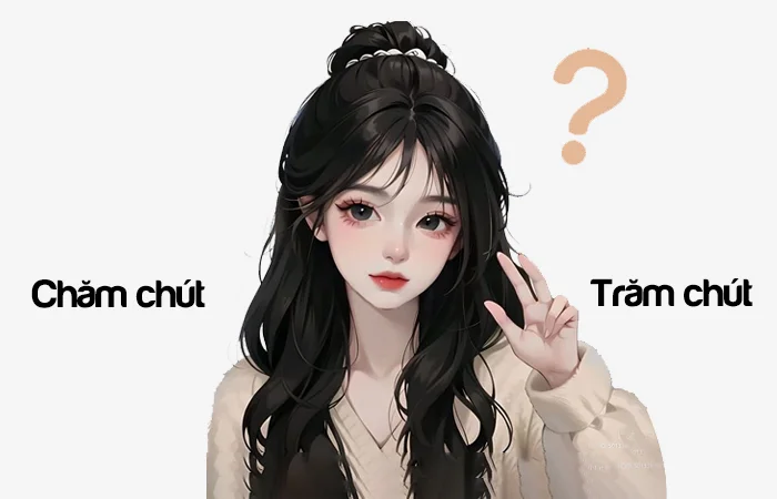 Chăm chút hay Trăm chút đâu là từ viết đúng chính tả