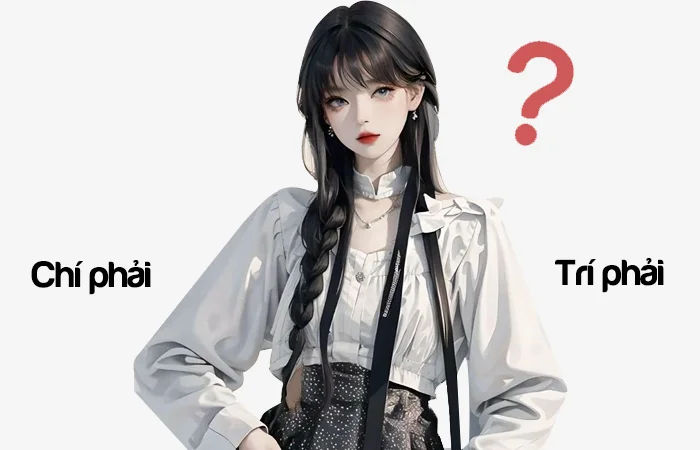 Chí phải hay Trí phải từ nào viết đúng chính tả?