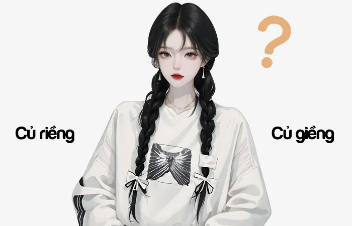 Củ riềng hay Củ giềng từ nào viết đúng chính tả?