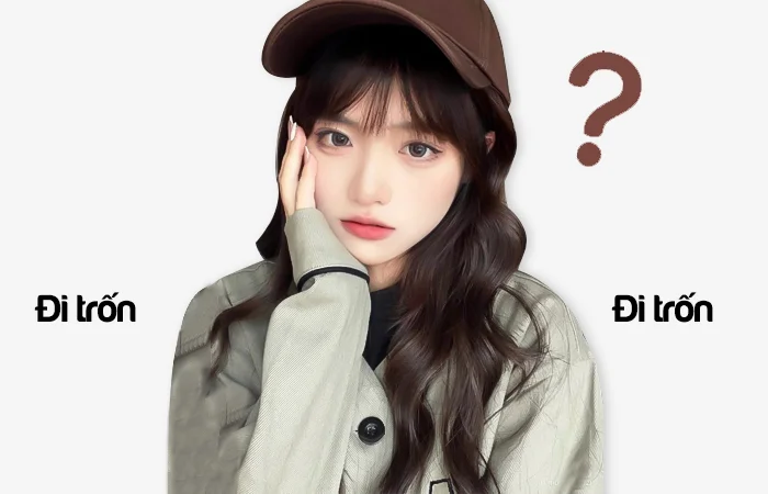 Đi trốn hay Đi chốn từ nào viết đúng chính tả?