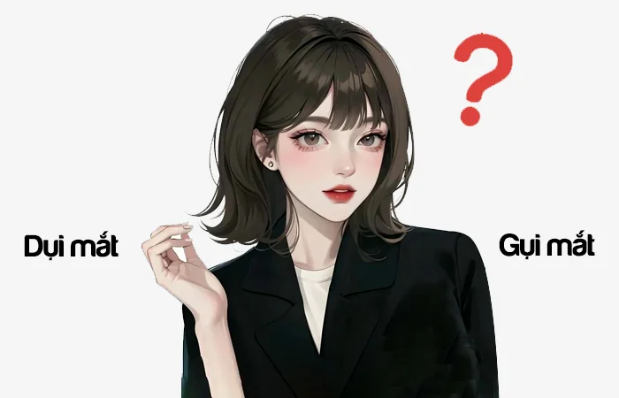 Dụi mắt hay Giụi mắt đâu là từ viết đúng chính tả?