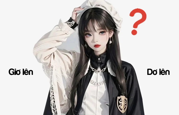 Giơ lên hay Dơ lên từ nào viết đúng chính tả?