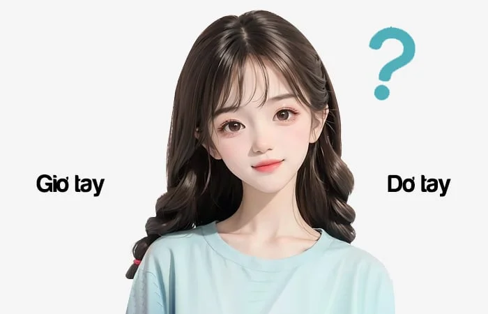 Giơ tay hay Dơ tay đâu là từ viết đúng chính tả?