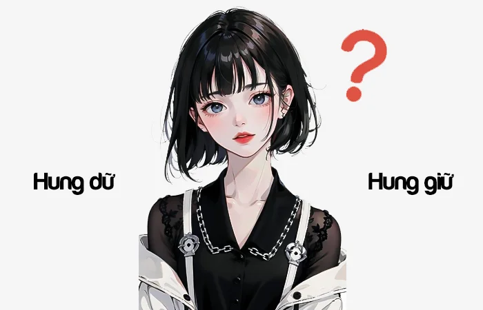 Hung giữ hay Hung dữ từ nào viết đúng chính tả?