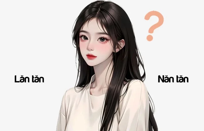 Lăn tăn hay Năn tăn đâu là từ viết đúng chính tả?
