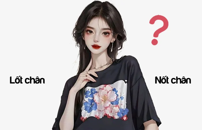 Lốt chân hay Nốt chân từ nào viết đúng chính tả?