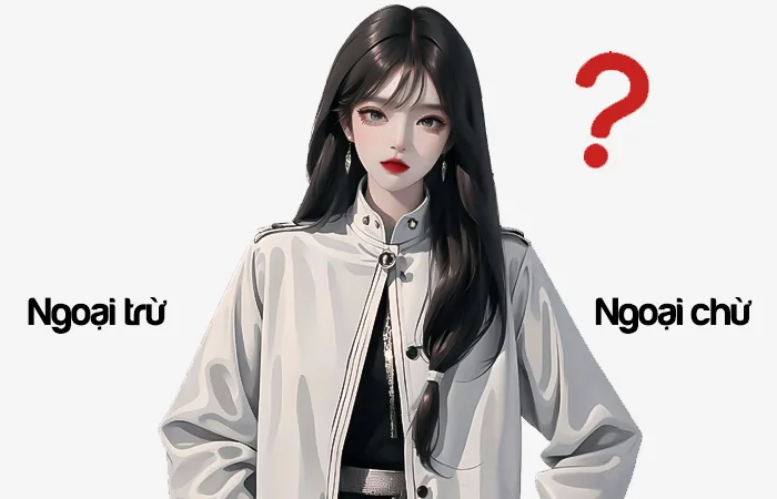 Ngoại trừ hay Ngoài chừ đâu là từ viết đúng chính tả?