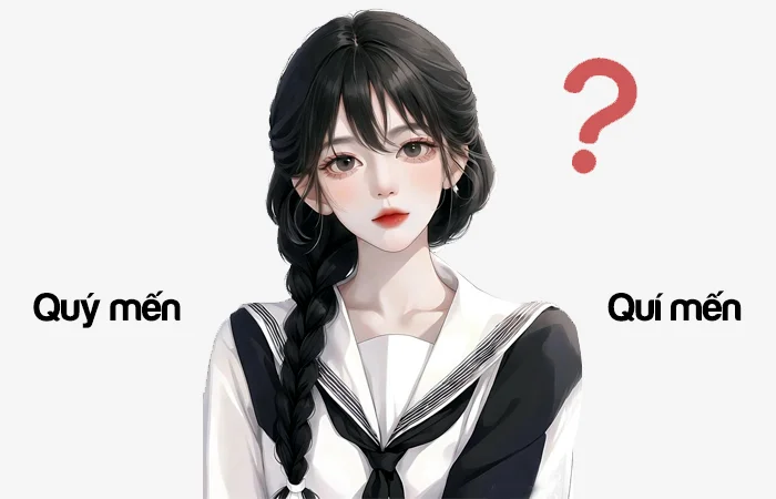 Quý mến hay Quí mến đâu là từ viết đúng chính tả?