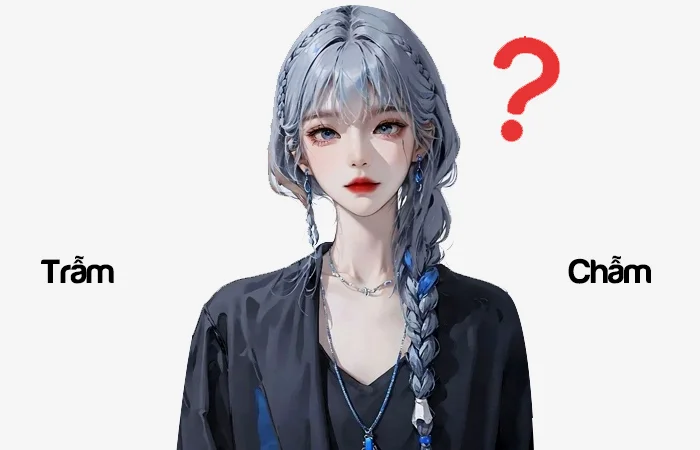 Chẫm hay Trẫm từ nào viết đúng chính tả?