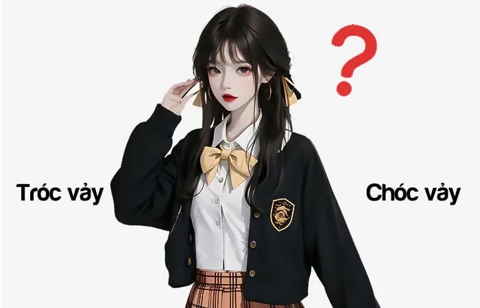 Tróc vảy hay Chóc vảy đâu là từ viết đúng chính tả?