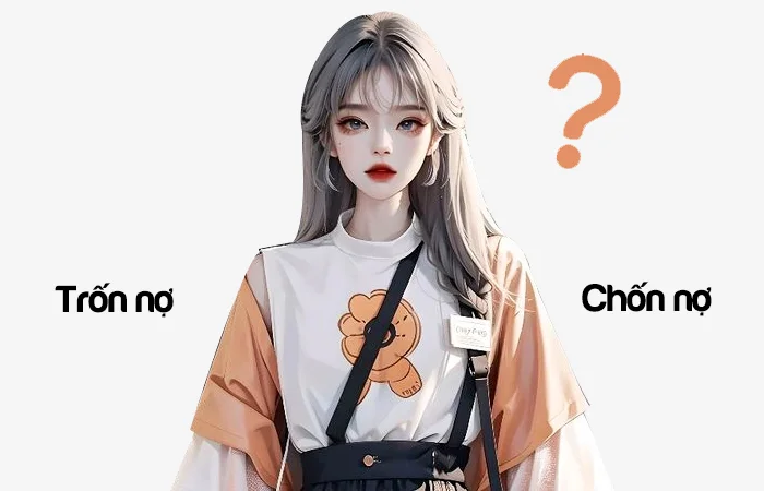 Trốn nợ hay Chốn nợ từ nào viết đúng chính tả?