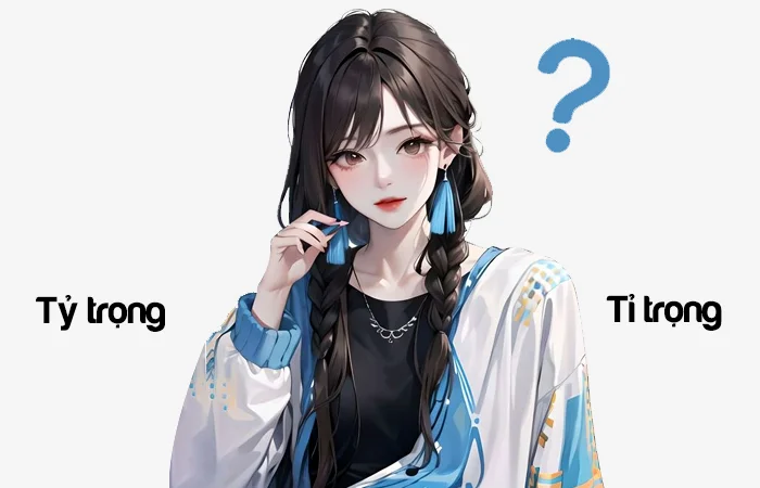 Tỷ trọng hay Tỉ trọng đâu là từ viết đúng chính tả?