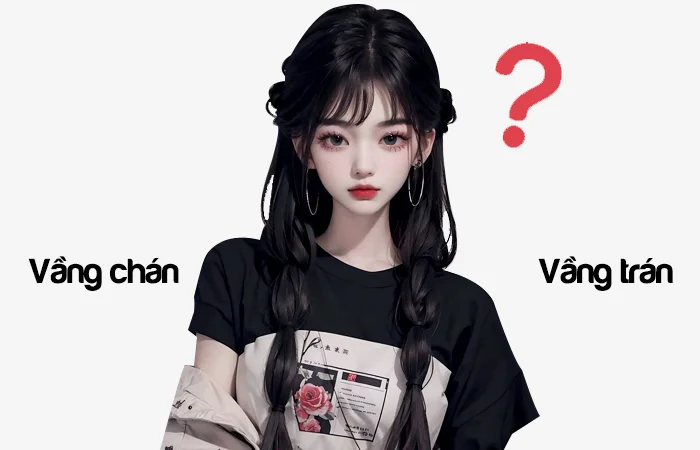 Vầng trán hay Vầng chán từ nào viết đúng chính tả?