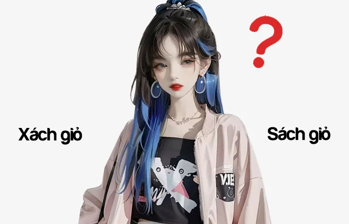 Xách giỏ hay Sách giỏ đâu là từ viết đúng chính tả?