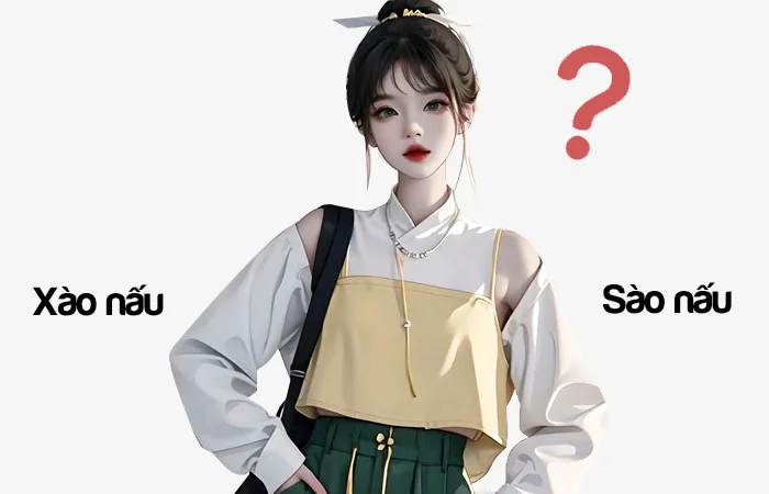 Xào nấu hay Sào nấu từ nào viết đúng chính tả?