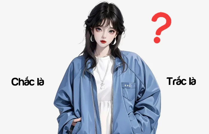 Chắc là hay Trắc là đâu là từ được viết đúng?