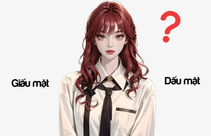 Giấu mặt hay Dấu mặt từ nào viết đúng chính tả?