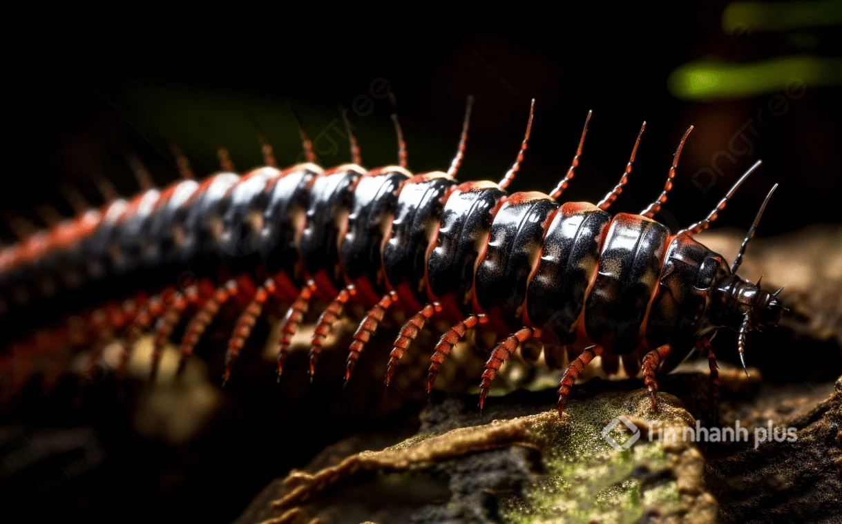 hình ảnh con rết