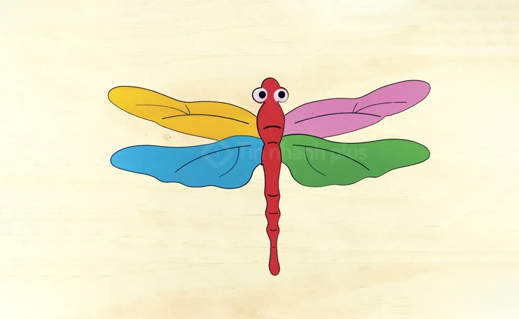 hình vẽ con chuồn chuồn