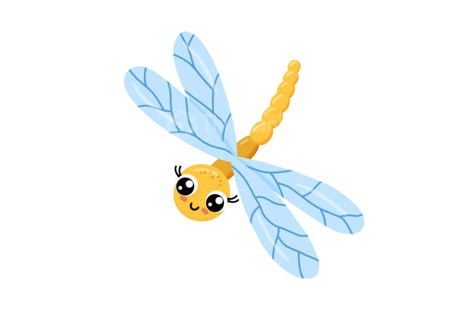 hình vẽ con chuồn chuồn