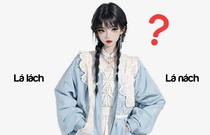 Lá lách hay Lá nách đâu là từ viết đúng chính tả?