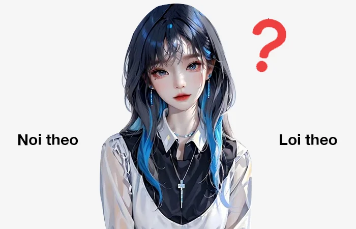 Loi theo hay Noi theo từ nào viết đúng chính tả?