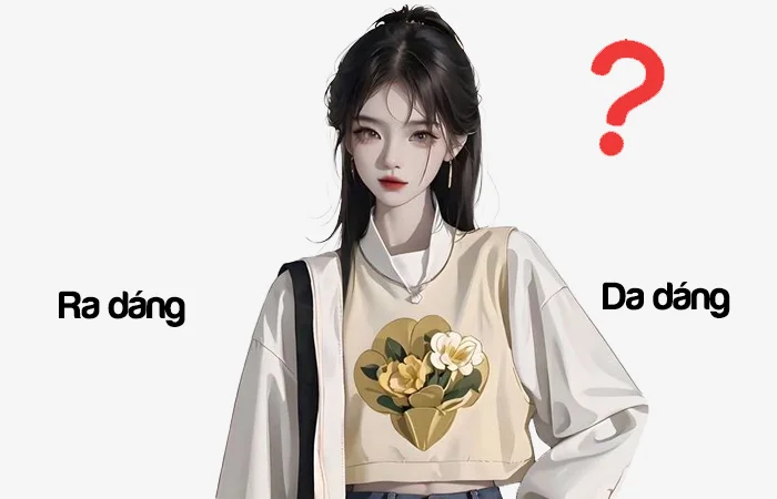 Ra dáng hay Da dáng đâu là từ viết đúng chính tả?