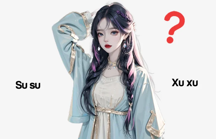 Su su hay Xu xu từ nào viết đúng chính tả?