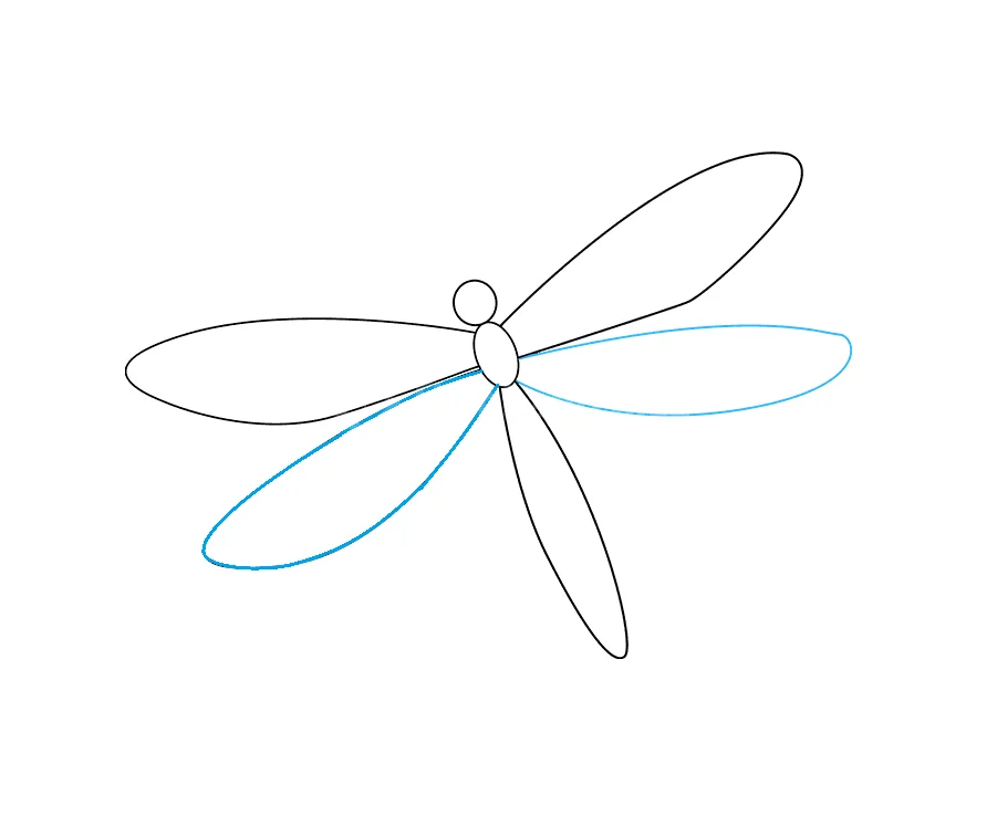 tô màu con chuồn chuồn