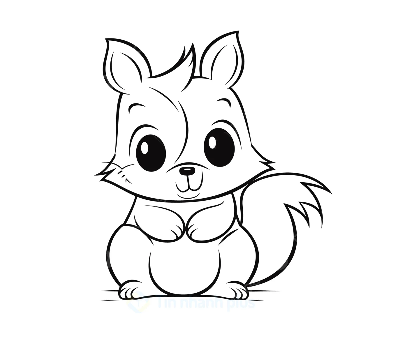 200+ Hình vẽ con sóc, Tranh tô màu con sóc