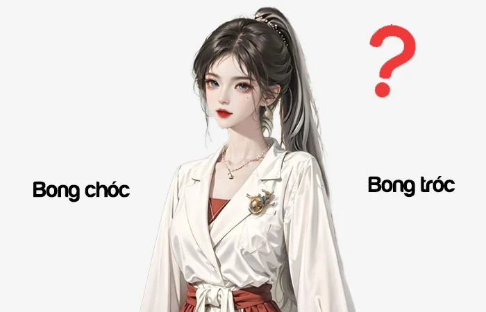 Bong tróc hay Bong chóc từ nào viết đúng chính tả?