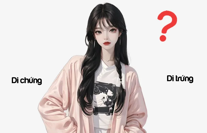 Di chứng hay Di trứng từ nào được viết đúng chính tả?