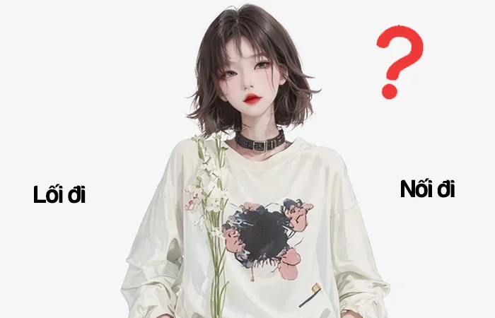 Lối đi hay Nối đi đâu là từ đã được viết đúng chính tả?