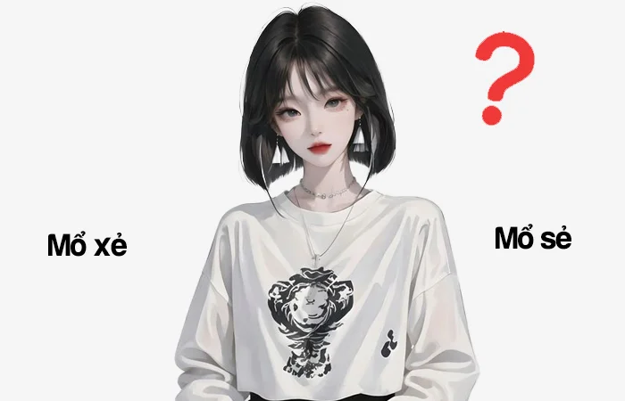 Mổ xẻ hay Mổ sẻ từ nào viết đúng chính tả?