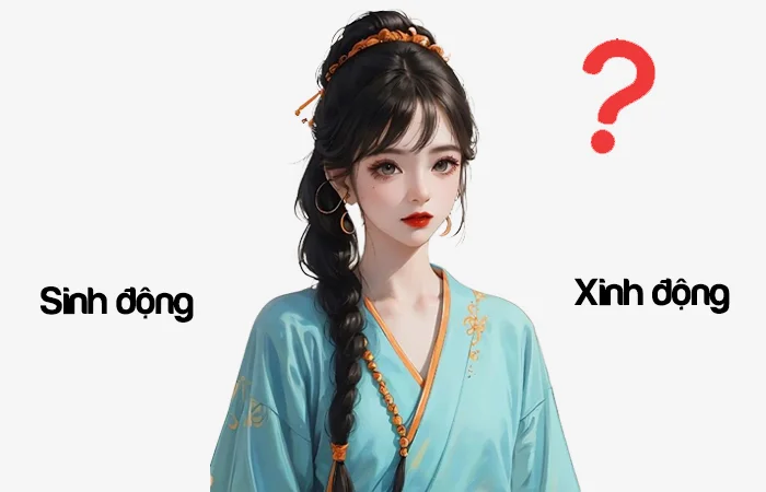 Sinh động hay Xinh động từ nào sẽ là từ viết đúng chính tả?