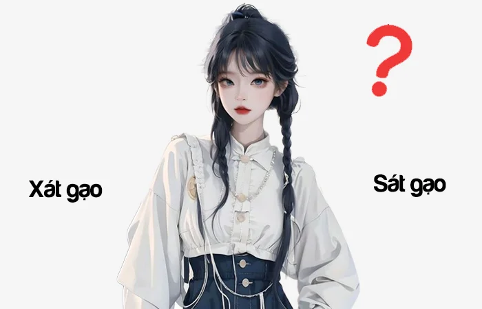 Xát gạo hay Sát gạo đâu là từ được viết đúng chính tả?