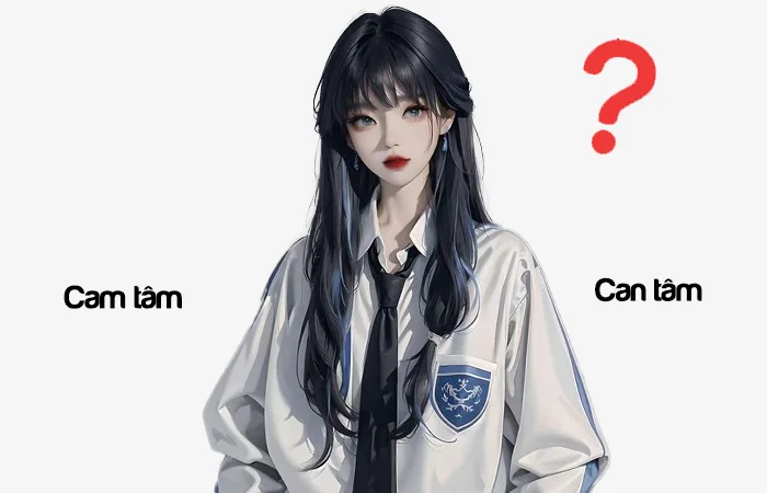 Cam tâm hay Can tâm đâu là từ viết đúng chính tả
