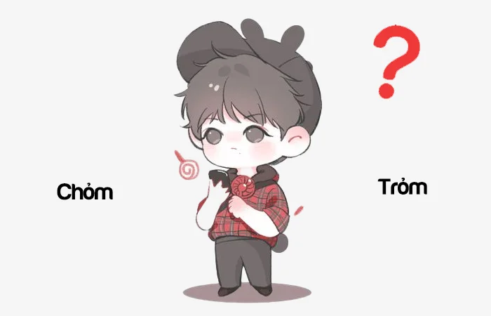 Chỏm hay Trỏm đâu là từ viết đúng chính tả?