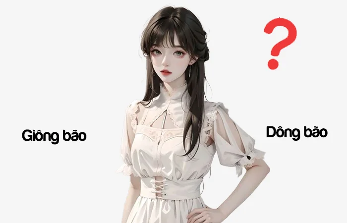 Giông bão hay Dông bão đâu là từ viết đúng chính tả?