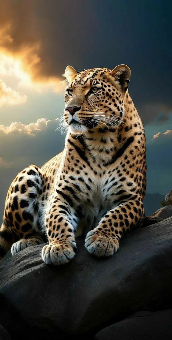 hình nền con báo cho điện thoại