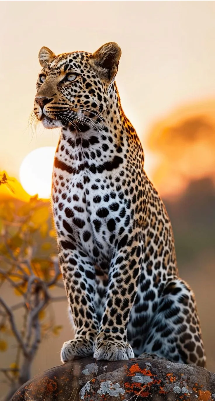 hình nền con báo cho điện thoại